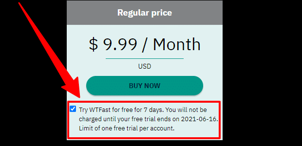 WTFast Free Trial Account 11 Subscribe to wtfast