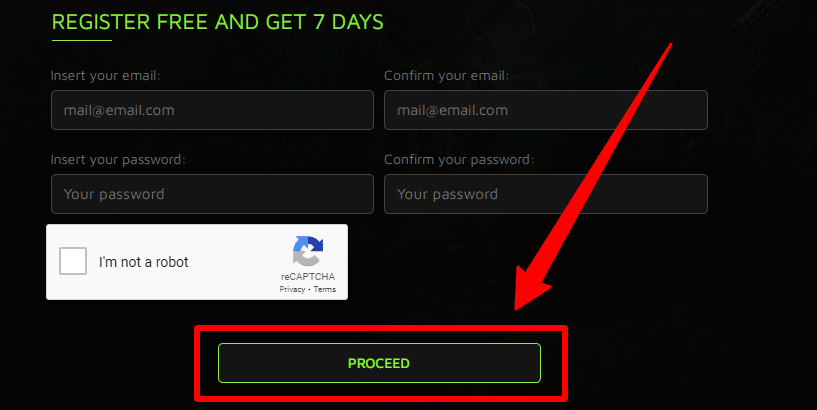 You won't get charged, you can use the 7 days free without lag.

